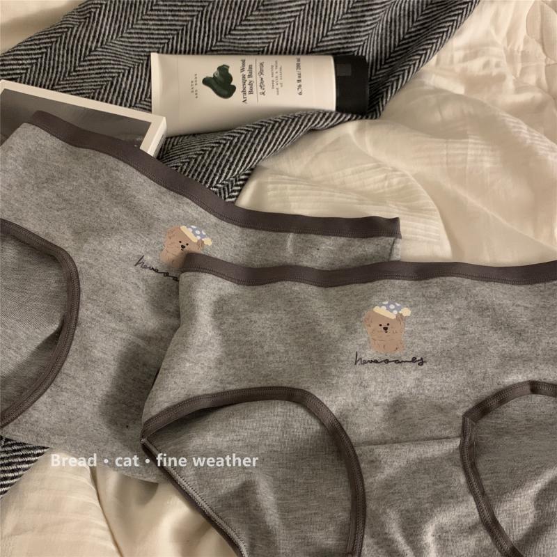 要温度也温柔【德绒暖肤面料】可爱秋冬女生内裤少女纯棉裆三角裤