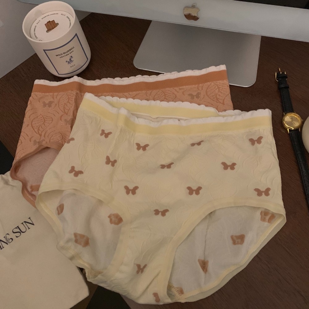 日系甜美小清新莫代尔纯棉舒适无痕底档女士中高腰收腹提臀内裤女,女士内衣/男士内衣/家居服,女三角裤,淘宝优惠券,粉丝福利购,淘宝优惠卷