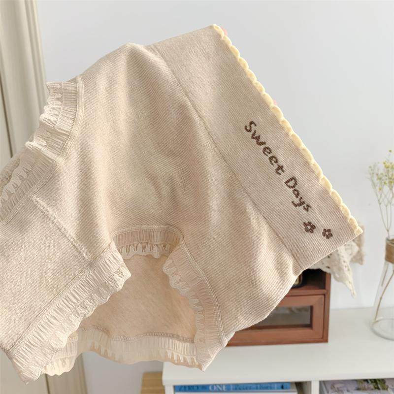 SweetDays~内裤女秋冬全棉女生纯棉女士秋面料螺纹中腰提臀三角裤,女士内衣/男士内衣/家居服,女三角裤,淘宝优惠券,粉丝福利购,淘宝优惠卷