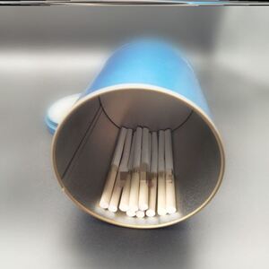 烟盒保护盒大容量粗中细支烟金属罐圆形桶密封防潮保湿马口铁罐