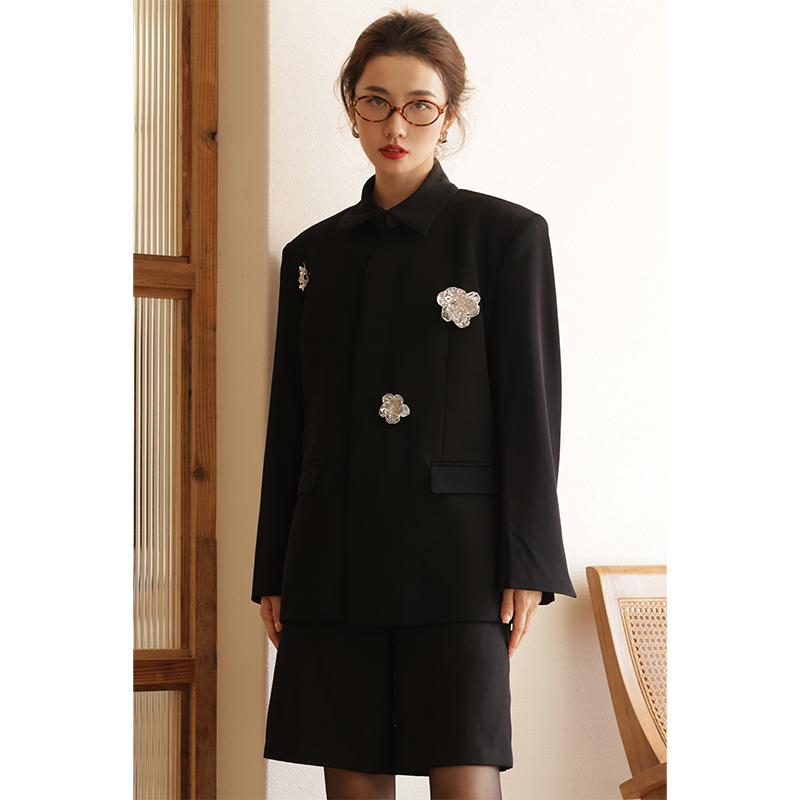 百搭宽松休闲新款西装外套小众