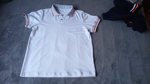 校服t恤小学生白色polo衫定制短袖衬衫幼儿园lopo背心长裤直筒裤