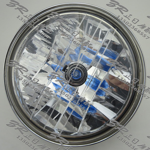 适用于本田CB400 VTEC 99-13年1-4代黄蜂250-600 75A 76A水晶大灯