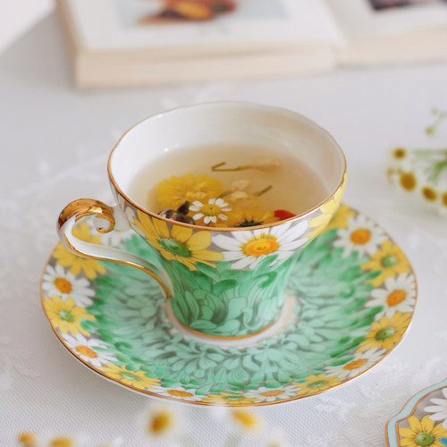 安斯丽骨瓷咖啡杯雏菊
