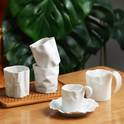 CeramicJapan小松诚褶皱马克杯