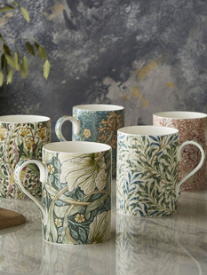英国进口Spode Morris&Co系列陶瓷马克杯欧式水杯茶杯咖啡杯