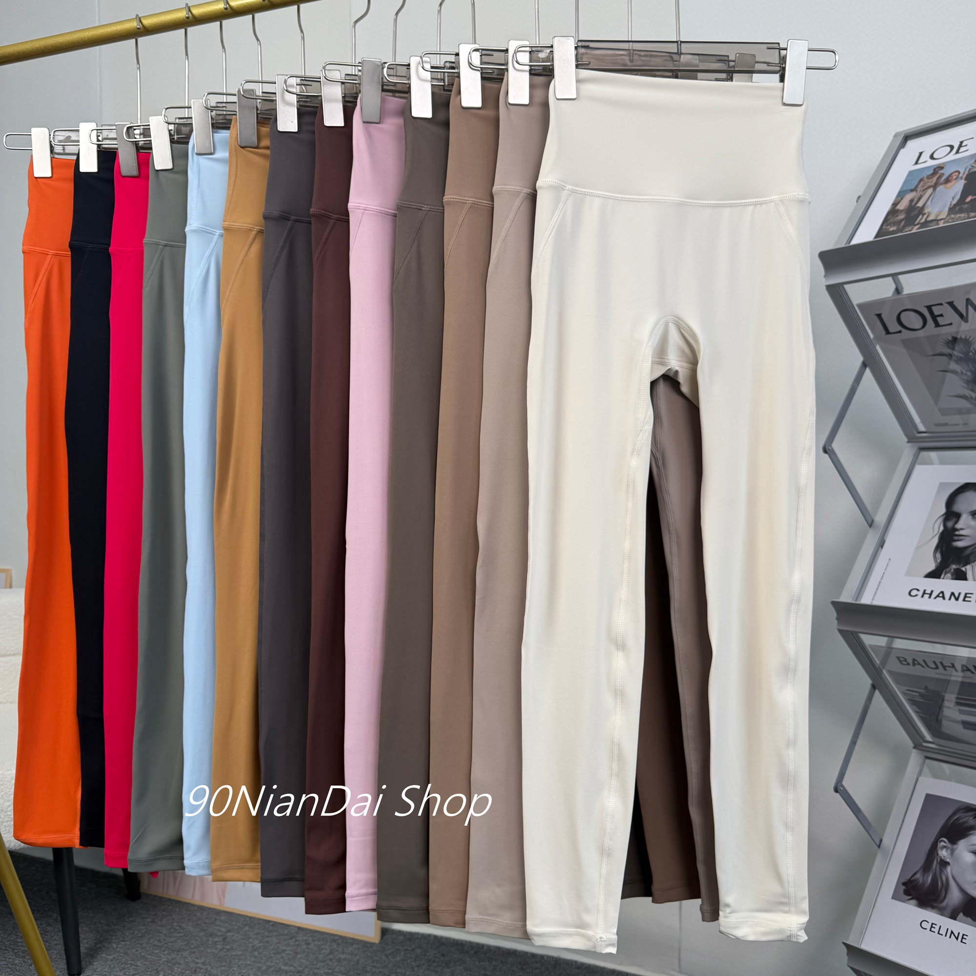 免穿内裤无痕裸感高腰提臀瑜伽裤