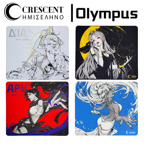 奥林匹斯鼠标垫宙斯哈迪斯波塞冬