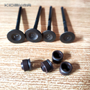 启典KD150G1G2UZ2U2GK摩托车发动机四个进气门排气门组件油封配件