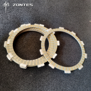 升仕ZT350GK R1R2T1T2V1VX1X2S摩托车滑动离合器摩擦片离合片配件