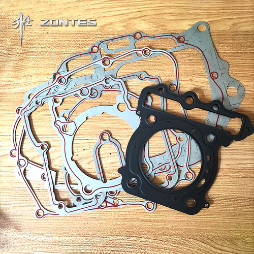 升仕ZT310-R/T/V/X12摩托发动机大修全车垫左中右箱缸体头密封垫