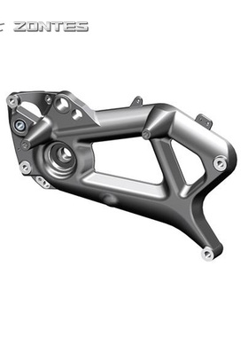 升仕ZT350T-E3ZT350T－K后摇臂售后总成车架配件排气管支架原厂