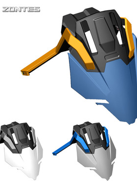 升仕ZT703F前面板总成风挡衫板头罩导流罩头罩左右仪表装饰罩外壳