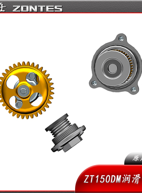 升仕ZT150D/150M踏板摩托车机滤盖外壳粗滤器盖精滤器盖弹簧配件