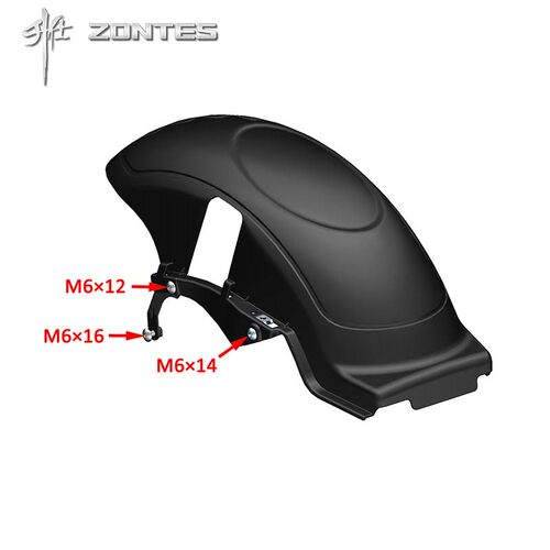 升仕挡泥板ZT350踏板配件泥瓦