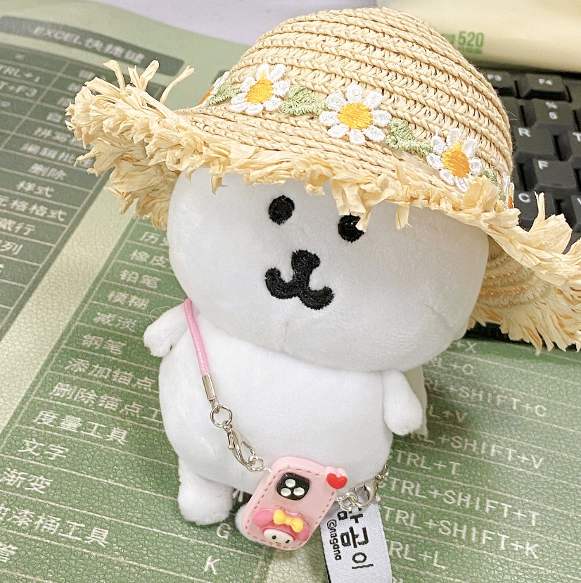 13cm娃衣自嘲熊头套可爱春天口水巾娃衣造型棉花娃娃衣服10cm娃衣