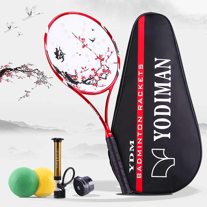尤迪曼太极柔力球拍套装全碳素正品喜上眉梢拍面梅花中老年柔力球-封面