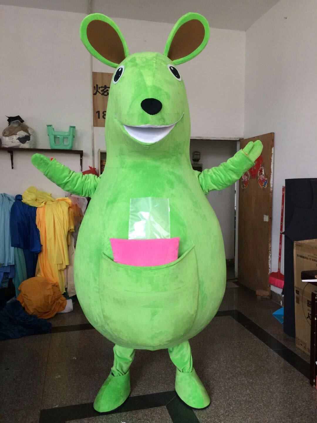 袋鼠布偶成人澳洲袋鼠人偶服饰cosplay人偶服饰道具袋鼠行走人偶