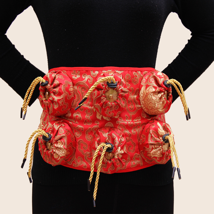 送艾柱 调温六连随身灸艾灸盒温灸罐艾熏腰腹背部妇科宫寒