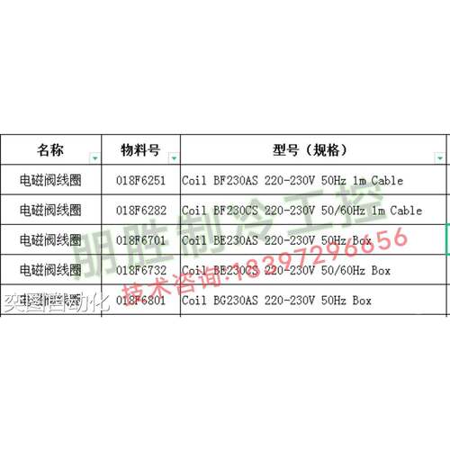 018F6732(F6193)丹佛斯电磁阀线圈F6251/F6801/F6814/F6701/F6730