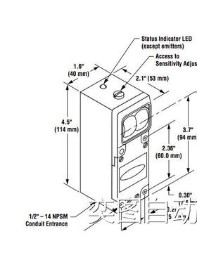 BANNER邦纳MULTI-BEAM SBEXF SBRXF1;SBEF SBRF1;SBEXD SBRXD1议