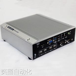 迷你工控机ARK 研华嵌入式 6322无风扇J1900微型电脑双显示双千兆