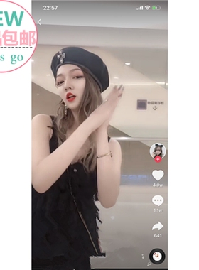 网红大小号徽章休闲风时装帽
