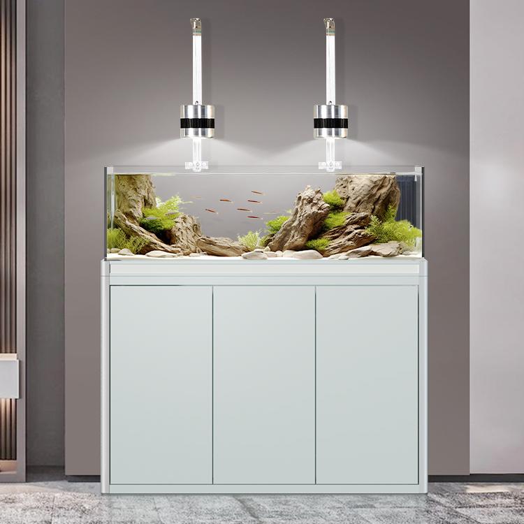 yee小型底滤兰寿金鱼造景缸