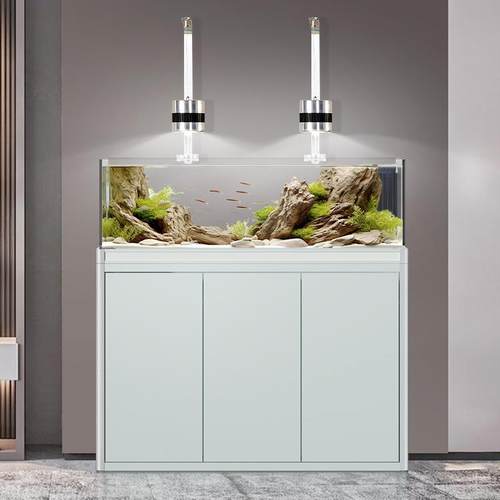 yee小型底滤兰寿金鱼造景缸