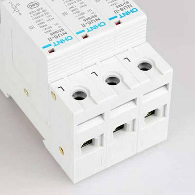 定制NU6-II2P3P4P40/60KA100KA275V385V浪涌保护器避雷器NU6-Ⅱ10