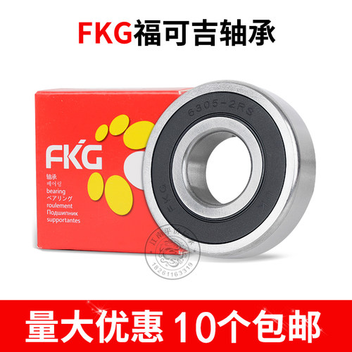 FKG福可吉轴承6300 6301 6302 6303 6304 6305 6306 6307 RS 2RS