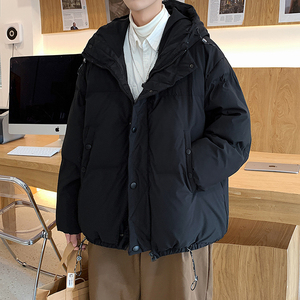 加厚f冬款棉衣面包服男装情侣棉服宽松连帽外套 A106-1-3656-P118，男装棉衣，电商A106-1