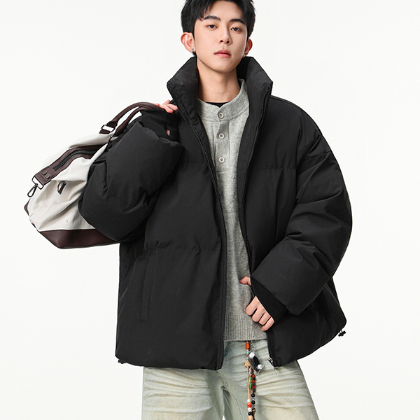 休闲冬季立领套手指棉服外套加厚男装宽棉衣A106-1-3678-P78，男装棉衣，电商A106-1