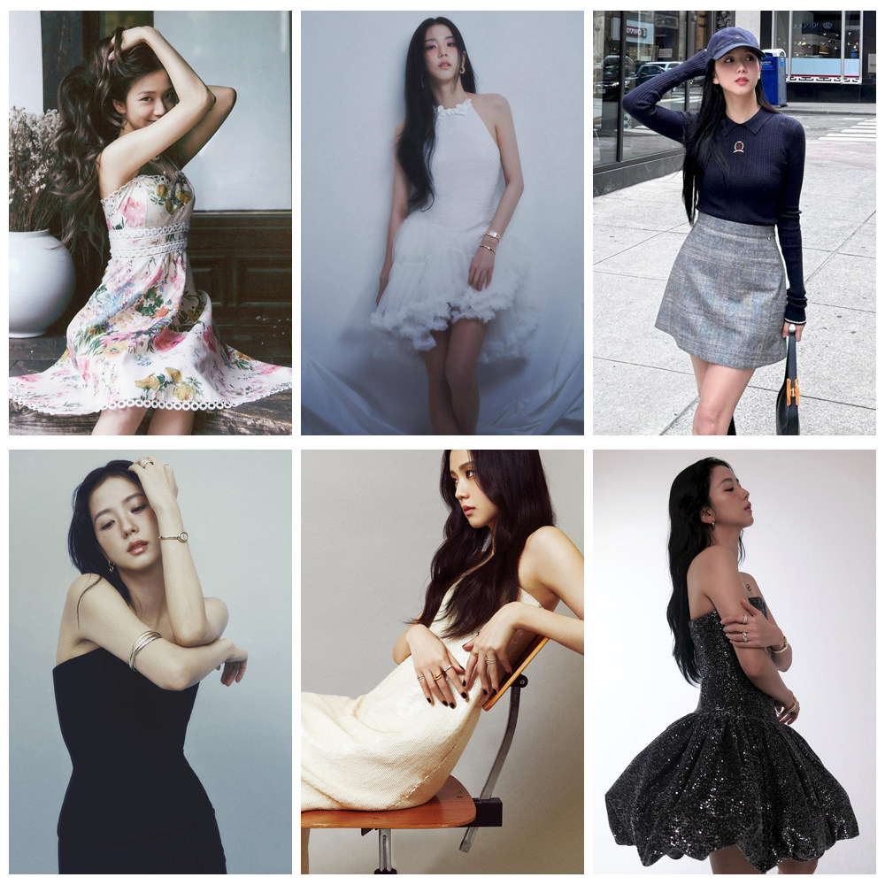 金智秀Jisoo韩式海报定做BLACKPINK墙贴画女生健身马甲线长腿挂画