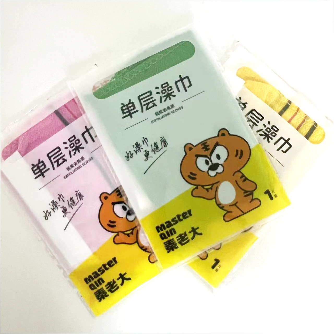 秦老大搓澡巾北方搓泥独立包装