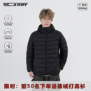 阿叔潮牌冬季 90白鸭绒排骨羽绒服男轻薄情侣百搭保暖休闲连帽外套