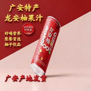 广安农家特产龙安柚原果汁饮料聚餐聚会原汁清新饮料灌装15瓶包邮