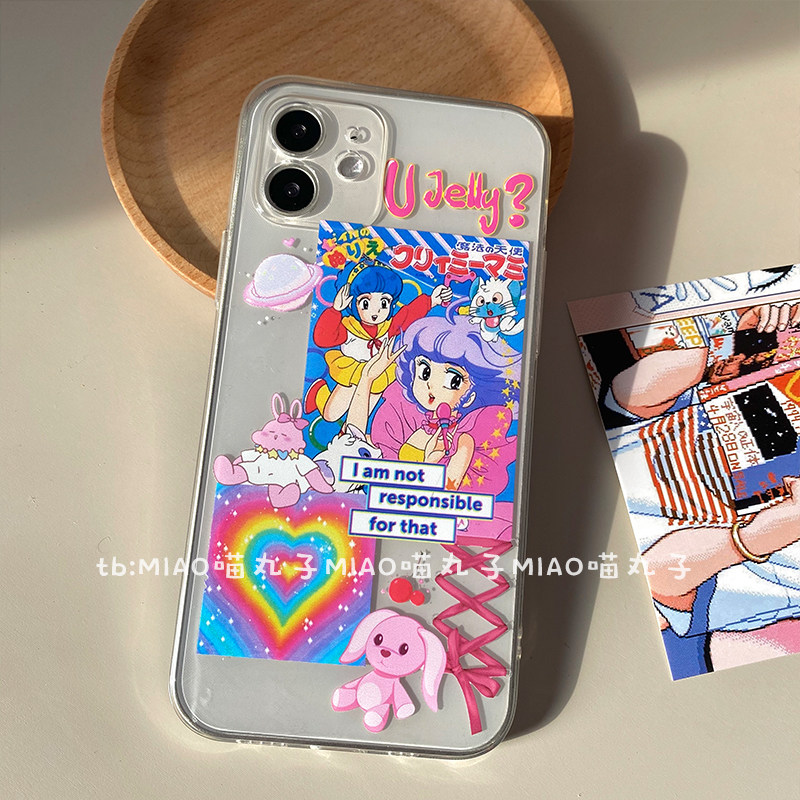 原创小甜甜少女甜美适用iphone11xsmax华为mate30小米vivio手机壳