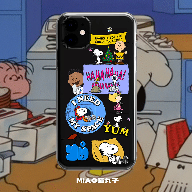 原创查理布朗史努比适用苹果