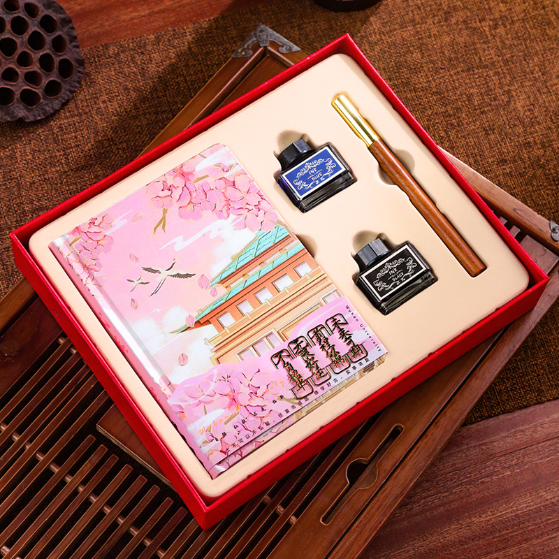 名校大学创意笔记本钢笔礼盒