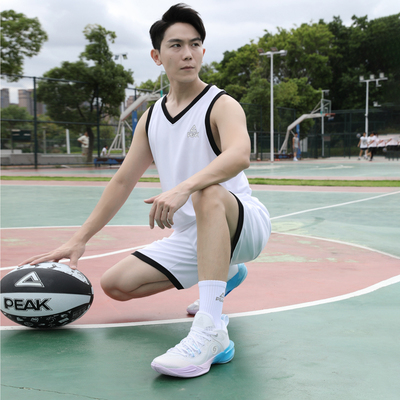 匹克态极闪现6篮球鞋男款夏阿尔瓦拉多同款专业实战耐磨运动球鞋