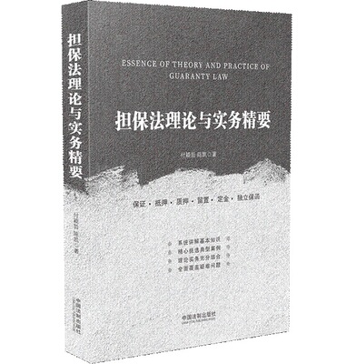 2019年新 担保法理论与实务精要 付颖哲 陈凯著 保证 抵押 质押 留置 定金 独立保函 法律实务 案例 中国法制出版社9787521601343