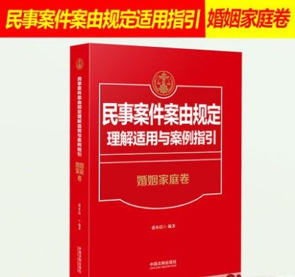 正版现货 民事案件案由规定理解适用与案例指引 婚姻家庭卷 张小洁 中国法制出版社9787509387276