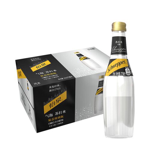 山姆 怡泉 气泡苏打水 经典玻璃瓶 275ml*24瓶