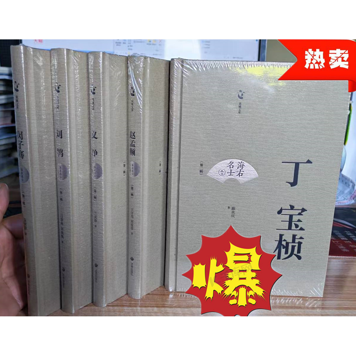 泉城文库 海右名士丛书（第二辑）精装 赵孟頫 丁宝桢 义净 闵子骞 刘鹗 有利于读者了解读懂爱上济南 万常林 刘晓焕著 济南出版社