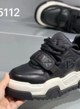 GMEN哥们轻奢舒适高级男士新款时尚厚底增高休闲鞋百搭潮流95112