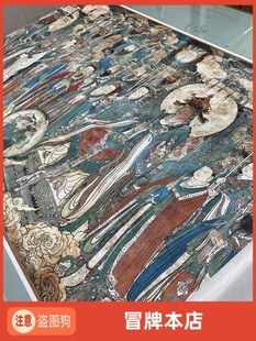 元 永乐宫壁画朝元图13版全图 绢布高清微喷长卷工笔人物国画定制