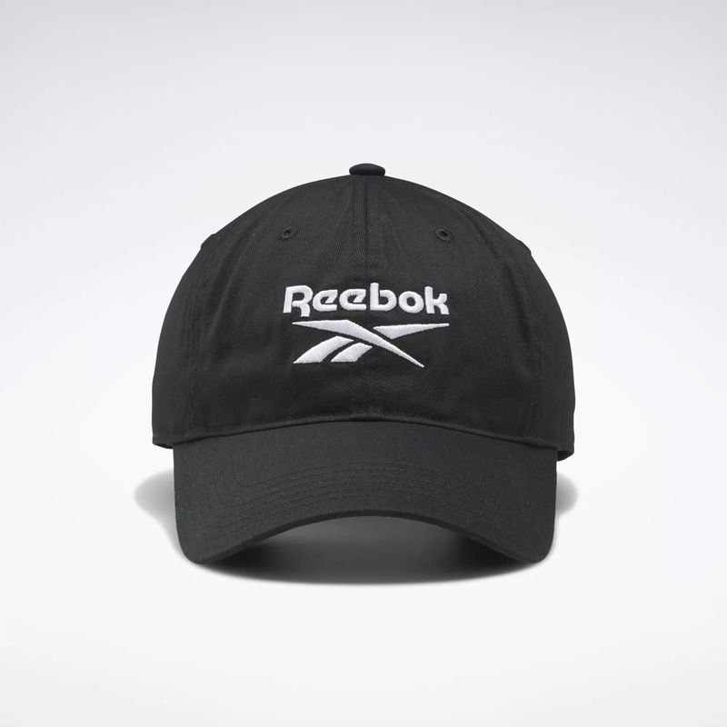 锐步reebok男女帽子运动帽棒球帽鸭舌帽logo弯檐可调节健身透气夏