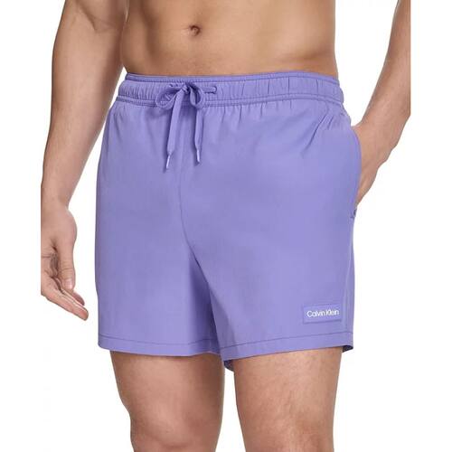 CK泳裤男士短裤运动速干夏季沙滩裤Calvin Klein抽绳UPF 40+ 防晒