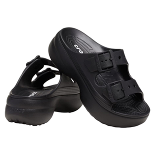 女鞋 沙滩鞋 拖鞋 凉拖一字拖厚底增高鞋 防滑 夏季 Crocs卡骆驰洞洞鞋